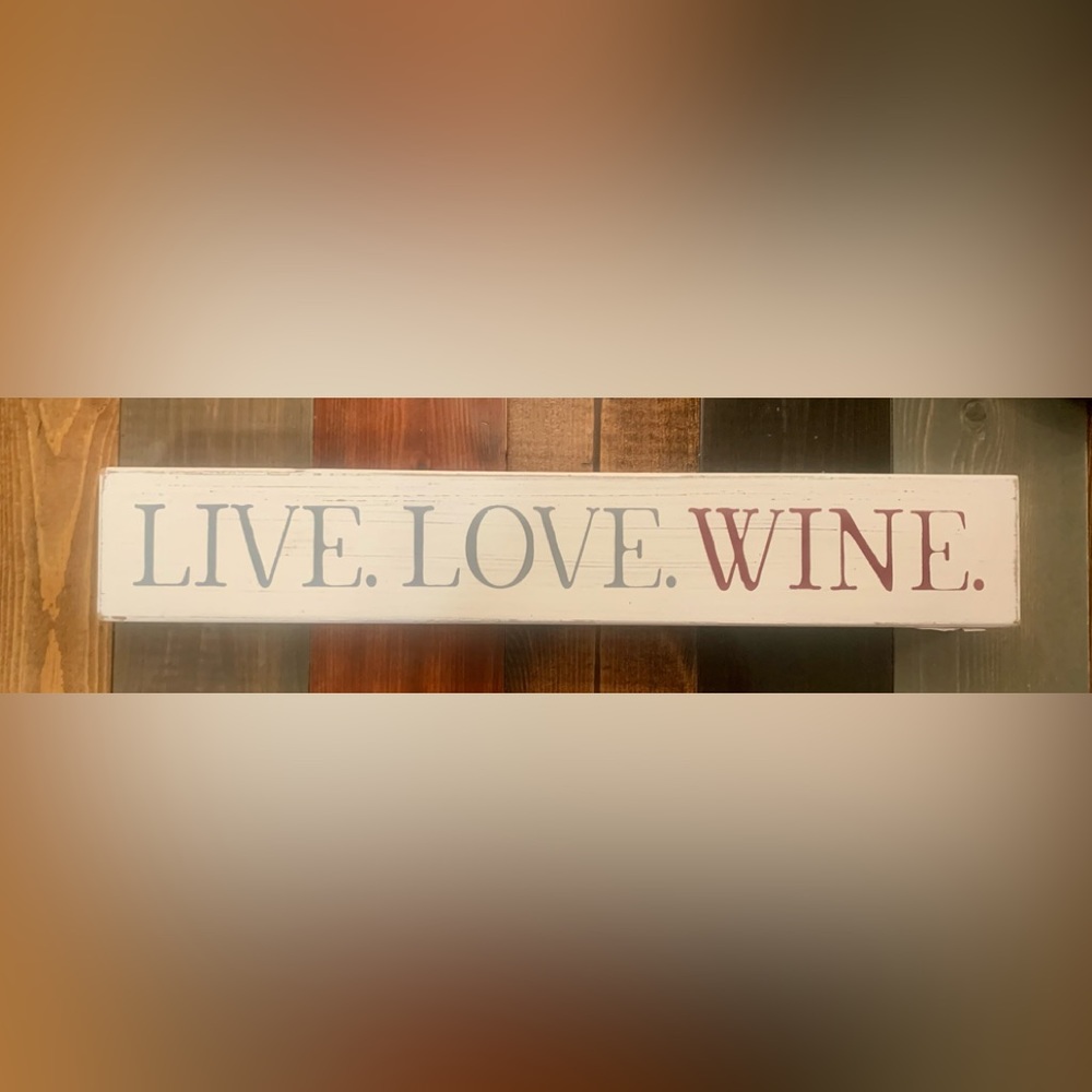 Wooden sign